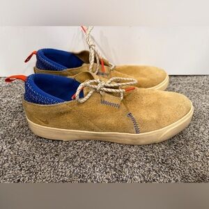 Nike toki low Tan Suede Sneakers size 8.5